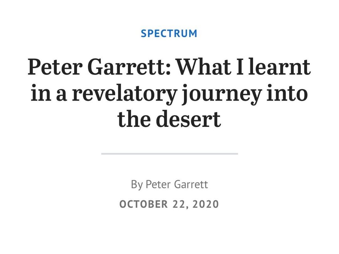 What I learnt in a revelatory journey into the desert