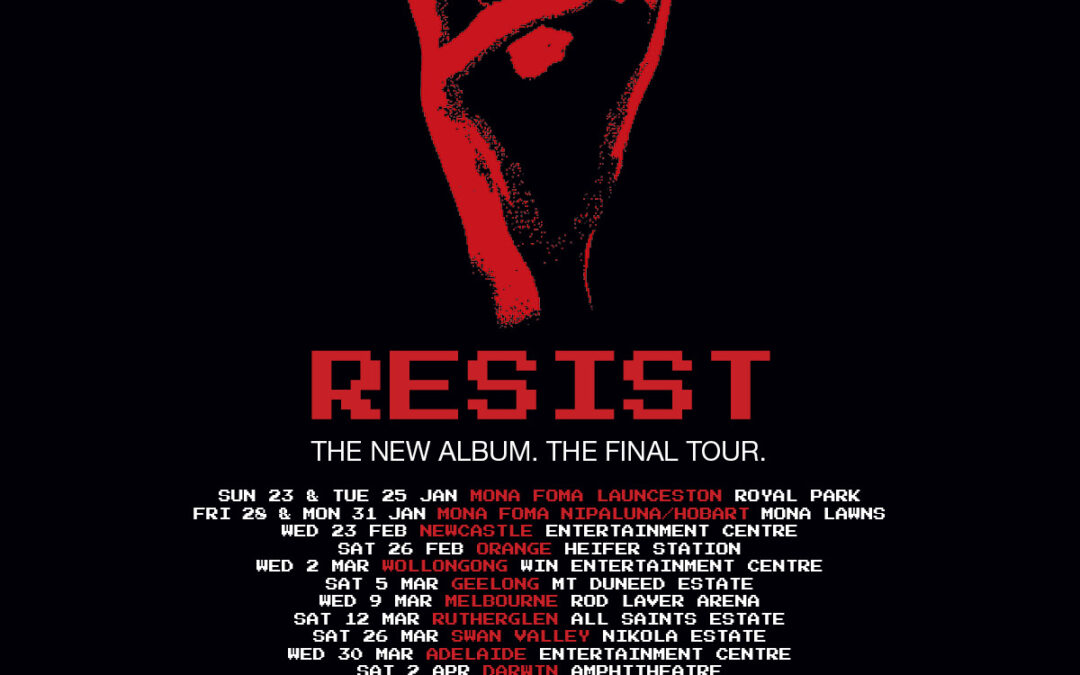 MIDNIGHT OIL ANNOUNCE ‘RESIST’:  THE NEW ALBUM. THE FINAL TOUR.